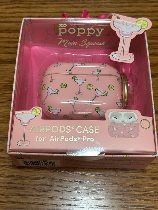 Xo Poppy Other - Poppy Main Squeeze Pink Margarita AirPods Pro Case NIB